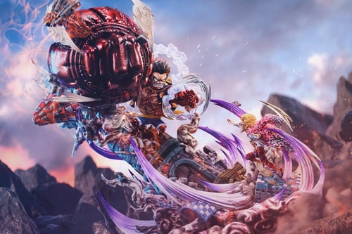 Epic Scene Luffy Gear 4 X Doffy Awakening by G5 Studio (มัดจำ) [[SOLD OUT]]