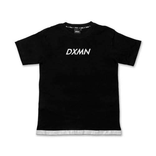 DXMN FLASH LIGHT REFLECTIVE TEE BLACK