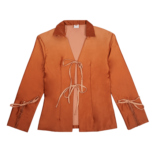 THAYTHEM OMBRE BREEZE SHIRT RUST