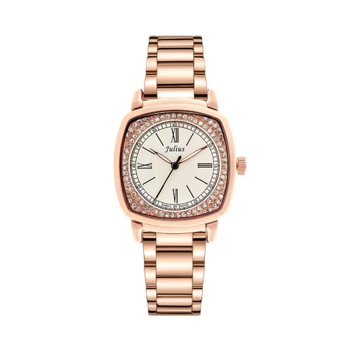 นาฬิกา Julius JA-718 K สายสแตนเลส สีโรสโกลด์