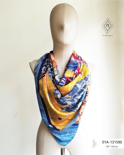 ผ้าพันคอพิมพ์ลาย 01A-131590