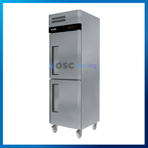 ตู้แช่เย็นแนวตั้ง สเตนเลส เกรด304 "SANDEN" 14.1 คิว [SRR3-0687-Ai]