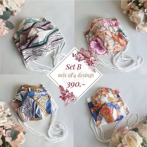 เซทหน้ากากอนามัยผ้า For Her Set B
