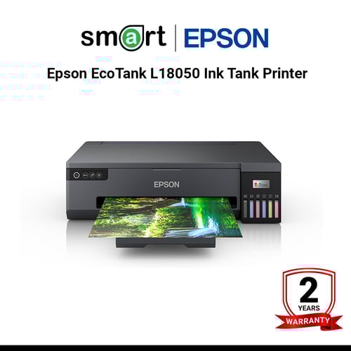 เครื่องพิมพ์อิงค์เจ็ท Epson EcoTank L18050 Ink Tank Printer