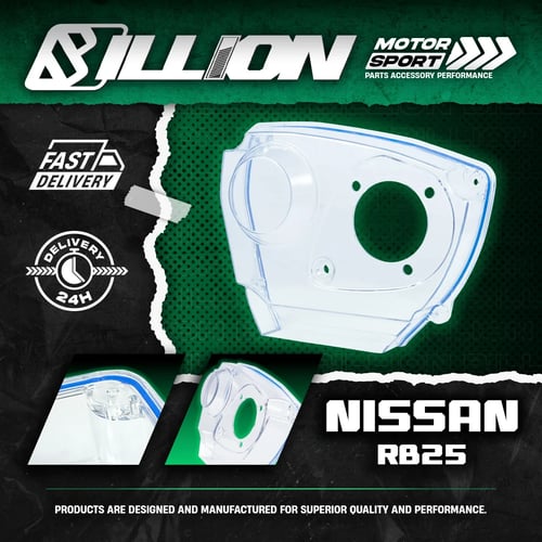 Billion ฝาครอบใส Nissan เครื่อง RB25