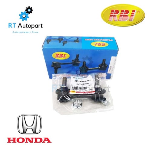 RBI ลูกหมากกันโคลงหน้า Honda Accord ปี98-02 (ข้างขวา) / ลูกหมากกันโคลง Accord / 51321-S84-A01 / 51320-S84-A01(1ตัวฝั่งคนขับ)