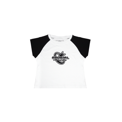KNOWWHERE STUDIO BAD GIRL T-SHIRT WHITE