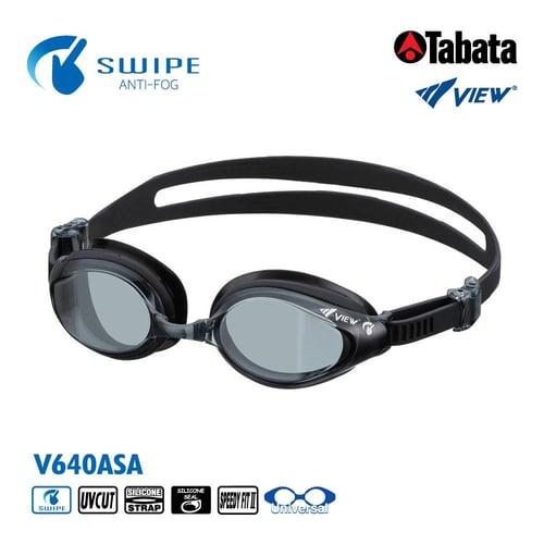 แว่นตาว่ายน้ำสำหรับผู้ใหญ่ VIEW V640ASA SWIPE