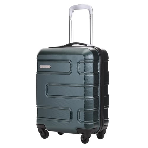 กระเป๋าเดินทางล้อลาก18นิ้วใบเล็ก สําหรับเดินทาง2-3วัน หิ้วขึ้นเครื่องได้ สีเขียว