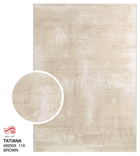 พรมรุ่น TATIANA (L) 492053 110 L 160x230 ซม. BROWN