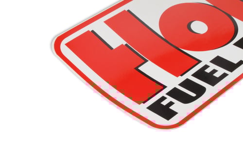 Holley Fuel Pump decal sticker
