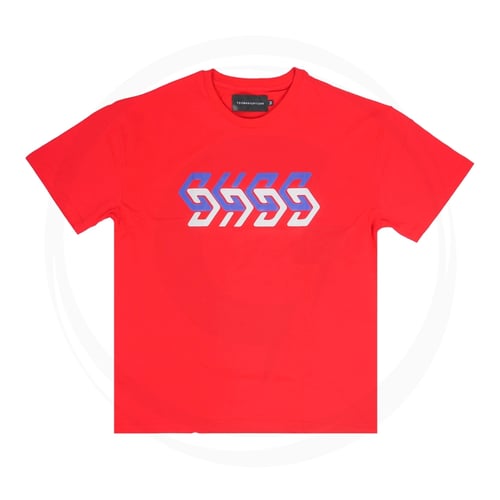 TOOMANY OPTIONS MIRROR T-SHIRT RED