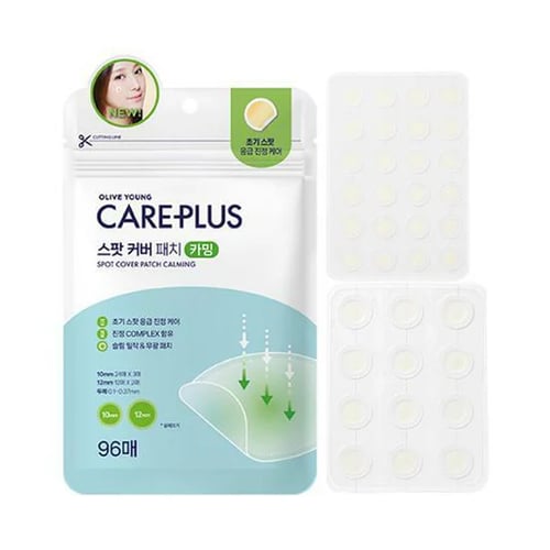 Olive Young Care Plus Spot Cover Patch Calming 96ชิ้น