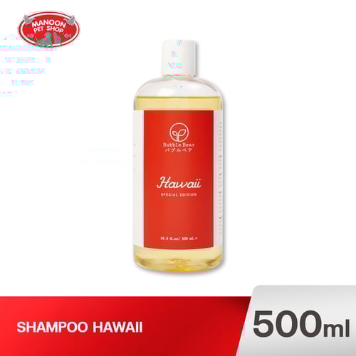 BUBBLE BEAR Shampoo Hawaii 500ml.