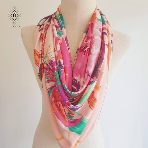 Printed Scarf 01A-131427