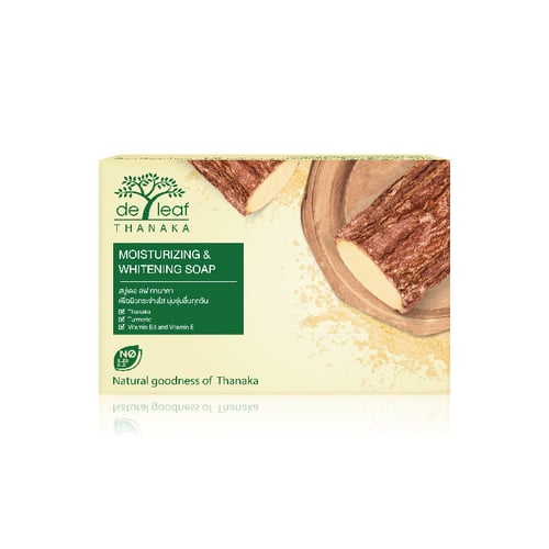 De Leaf Thanaka Moisturizing & Whitening Soap