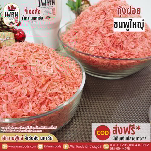 กุ้งฝอยชมพูใหญ่