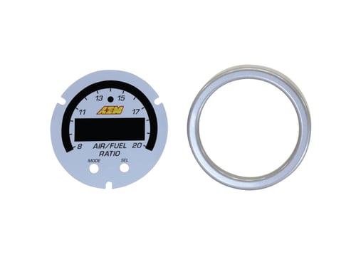 หน้าปัทม์เสริมสีขาว เกจ AEM AFR X-Series