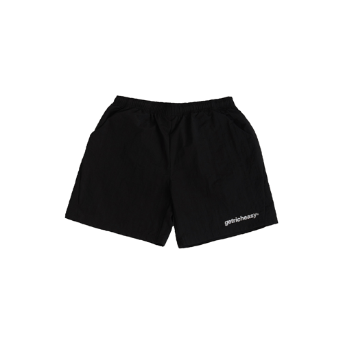 GETRICHEASY RIPSTOP NYLON SHORTS BLACK