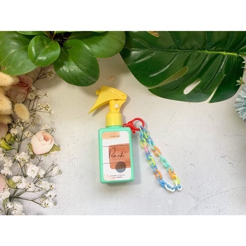 ?แอลกอฮอล์หอมสเปรย์ฟ็อกกี้แคนดี้100 ML?+สายคล้องมือสุดน่ารัก แอลกอฮอล์น้ำหอม ?