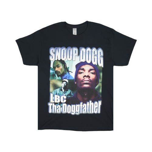 HOMAGE SNOOP DOG THA DOGFATHER TEE BLACK