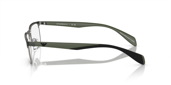 Emporio Armani EA1149 Matte Gunmetal/Green