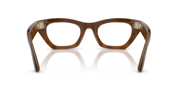 Ray-Ban Meta RW4015V Polished Havana/Demo Lens