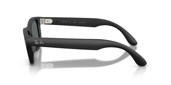 Ray-Ban Meta RW7005 Matte Solid Black/Dark Grey Polarized