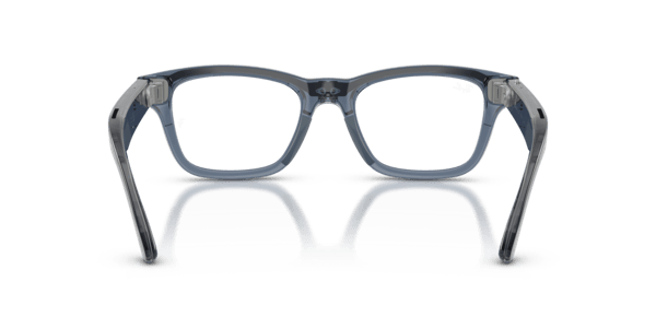 Ray-Ban Meta RW7005 Shiny Transparent Blue/Clear to Sapphire Transitions