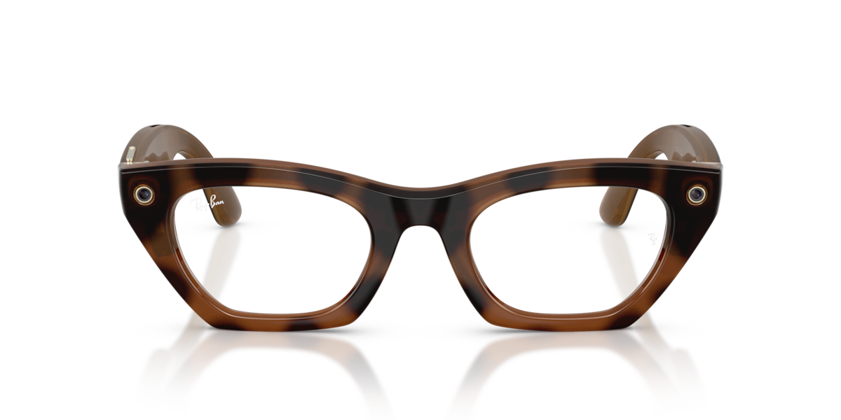 Ray-Ban Meta RW4015V Polished Havana/Demo Lens