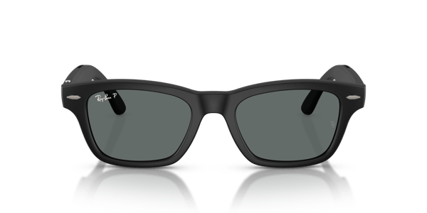 Ray-Ban Meta RW7005 Matte Solid Black/Dark Grey Polarized