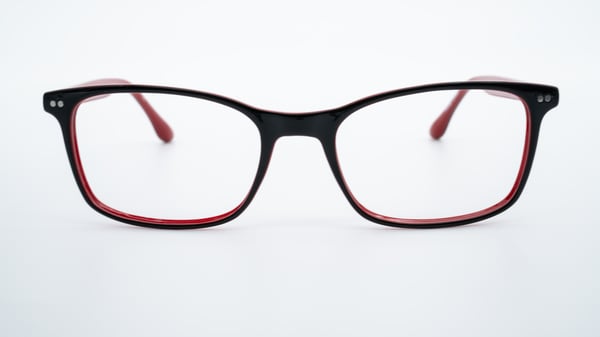 Clear Vision Black Red Laminate