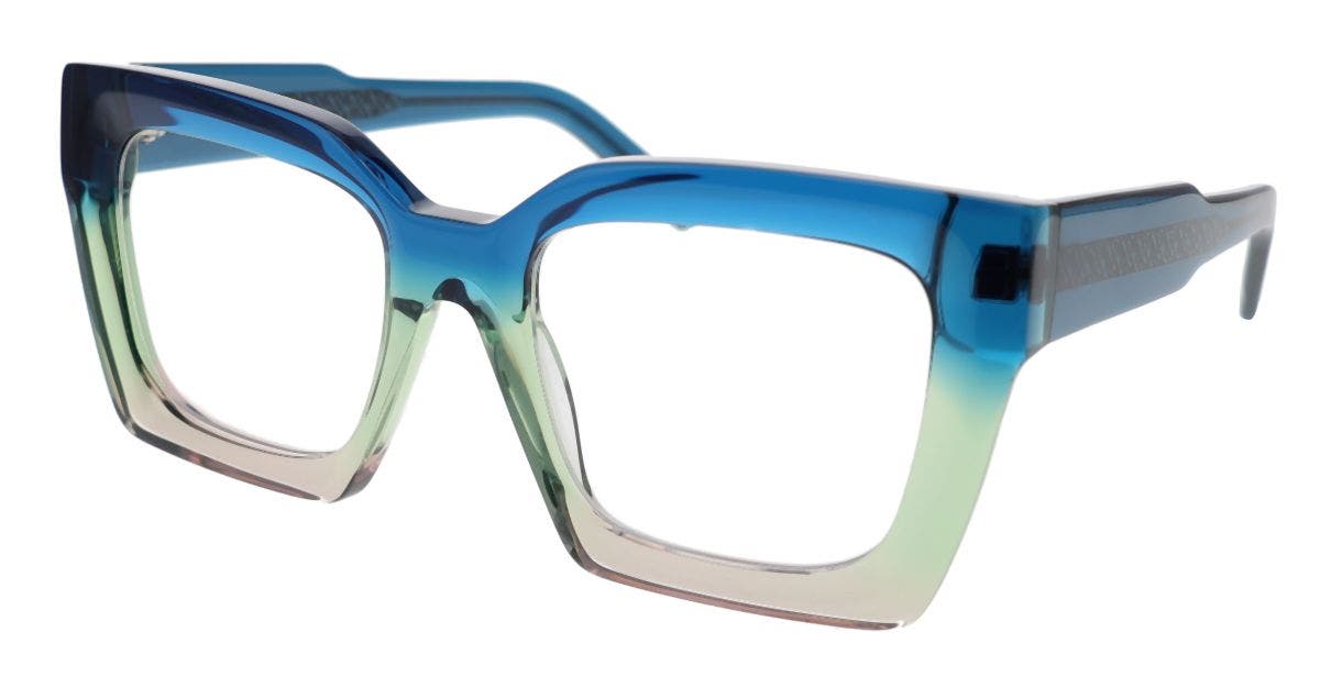 illa Donatella Blue Green Fade