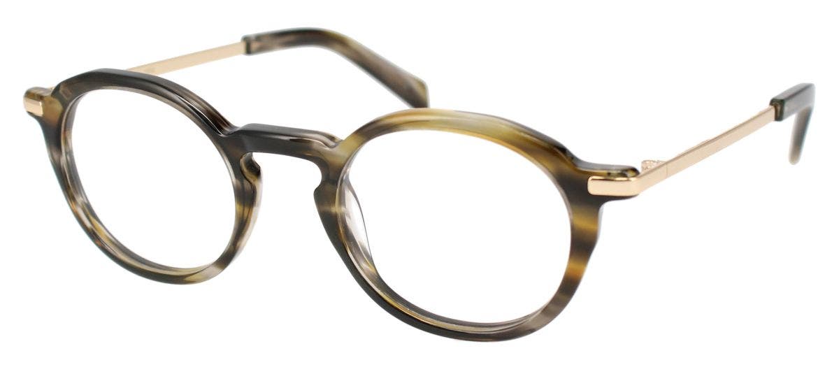 illa Domani Olive Horn Transparent