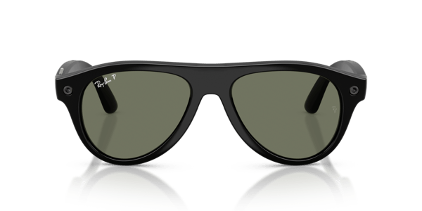 Ray-Ban Meta RW4016 Shiny Black/Green Polarized