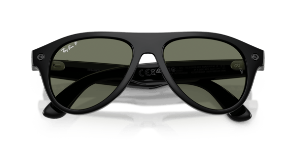 Ray-Ban Meta RW4016 Shiny Black/Green Polarized