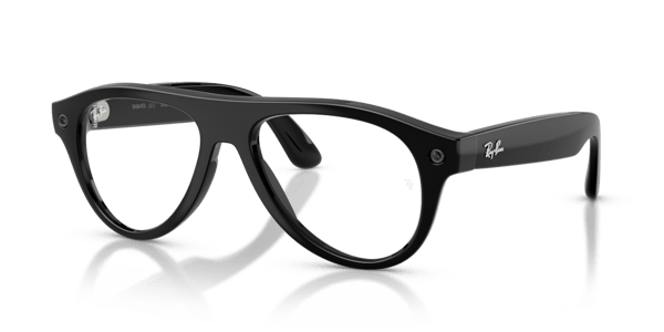 Ray-Ban Meta RW4016V Shiny Black/Demo Lens