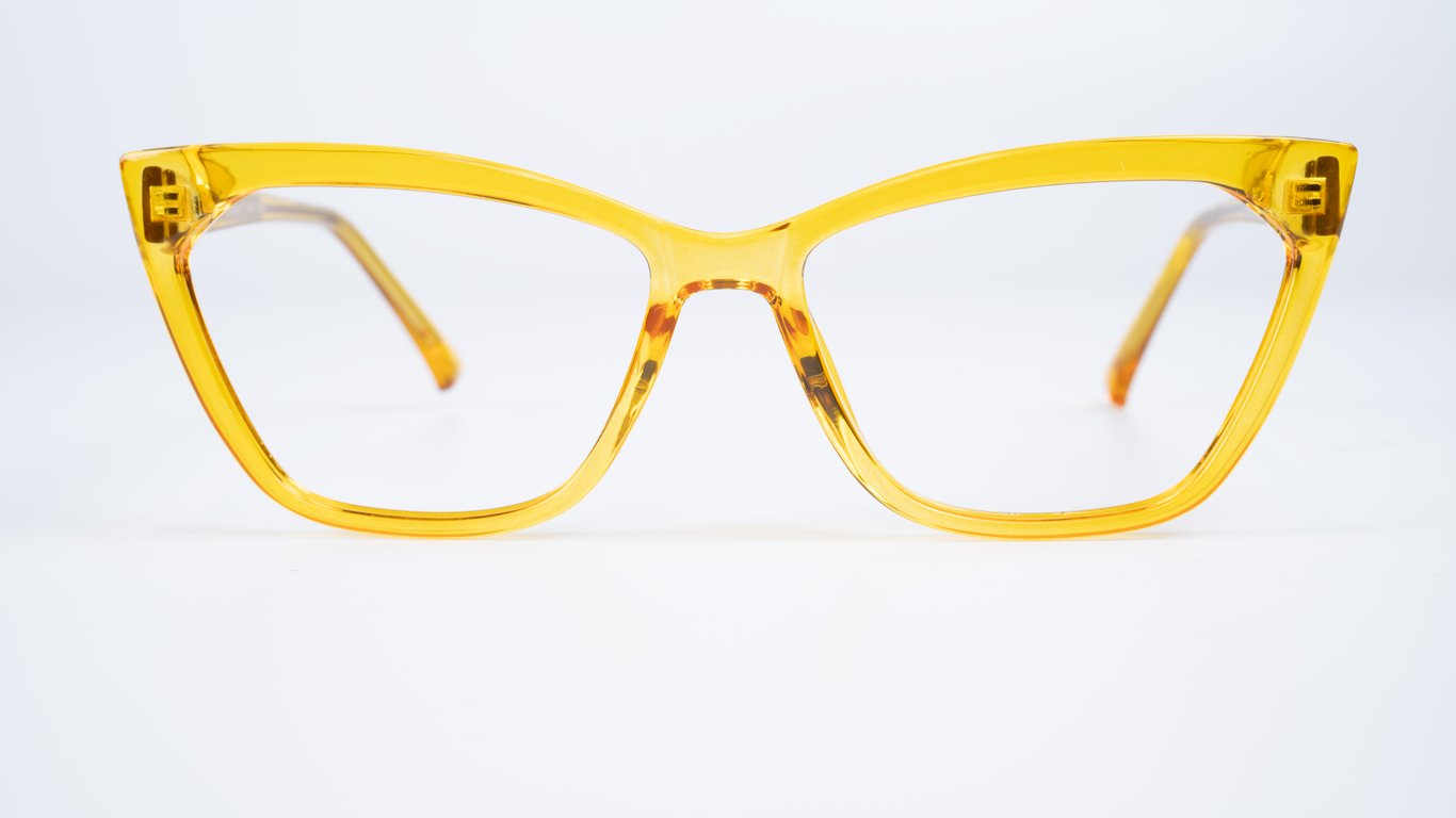 Enhance 4480 Honey Crystal Eyeglasses Collection for Sale