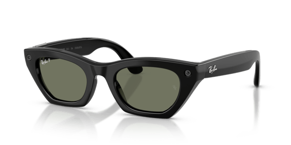 Ray-Ban Meta RW4015 Shiny Black/Green Polarized