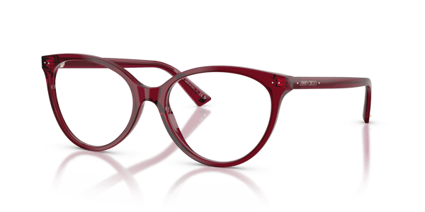 Jimmy Choo JC3047 Transparent Cranberry