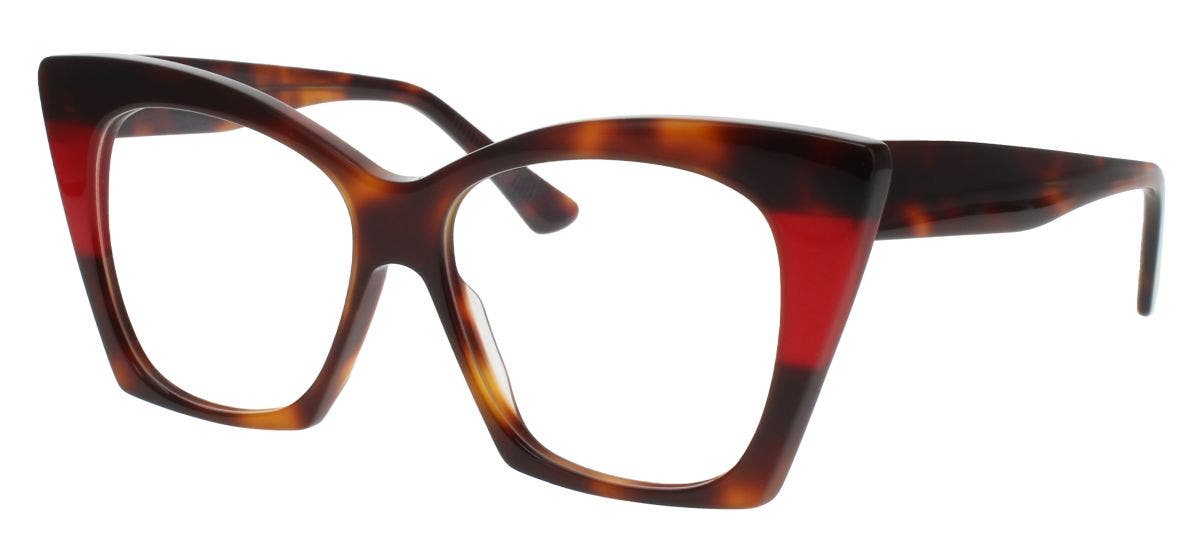 illa Maddalena Brown Tortoise/Red Milky