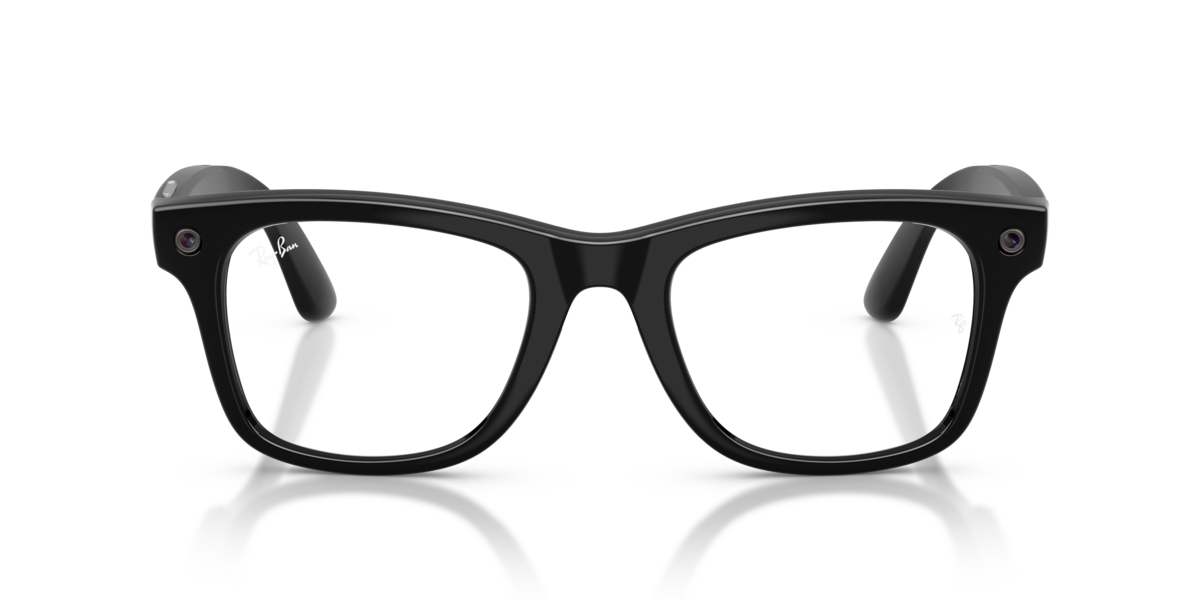 Ray-Ban Meta RW4011 Shiny Black/Clear to Grey Transitions
