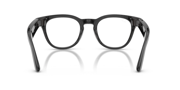 Ray-Ban Meta RW7002 Shiny Transparent Black/Demo Lens
