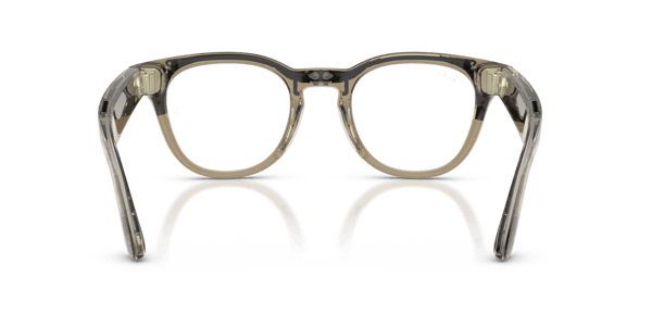 Ray-Ban Meta RW7002 Shiny Transparent Stone Beige/Demo Lens