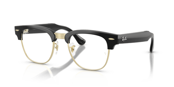 Ray-Ban Meta RW7004 Shiny Black/Clear to Green Graphite Transitions