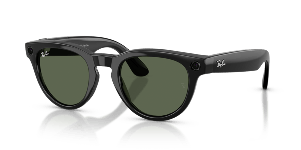 Ray-Ban Meta RW4013F Shiny Black/G-15 Green