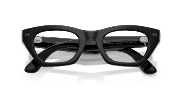 Ray-Ban Meta RW4015V Shiny Black/Demo Lens