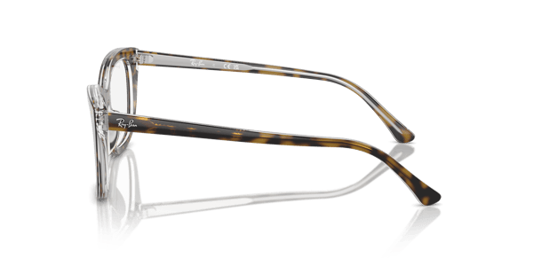 Ray-Ban RX5433 Havana On Transparent