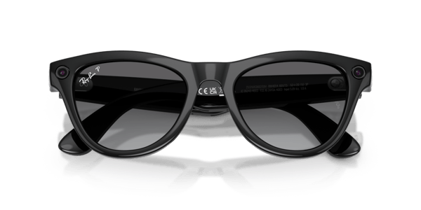 Ray-Ban Meta RW4014 Shiny Black/Polarized Gradient Graphite