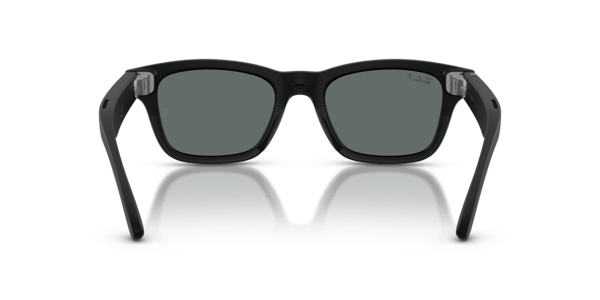 Ray-Ban Meta RW7005 Matte Solid Black/Dark Grey Polarized